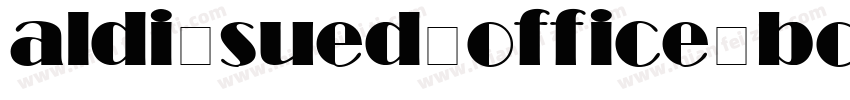 aldi sued office bol字体转换